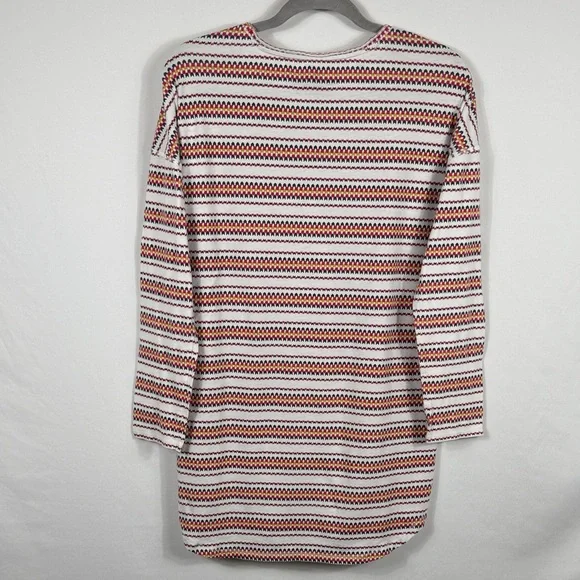 Victoria's Secret Multicolor Zigzag Pajama Sleep Shirt Dress. Womens Size M - Picture 4 of 4